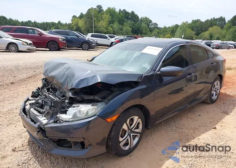 2016 Honda Civic Lx z USA, uszkodzony, nr VIN 19XFC2F5XGE038532